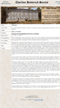 Mobile Screenshot of charltonhistoricalsociety.org
